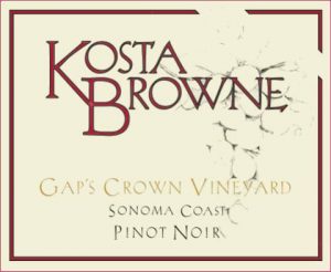 Kosta Browne, Gap's Crown Vineyard, Pinot Noir 2013