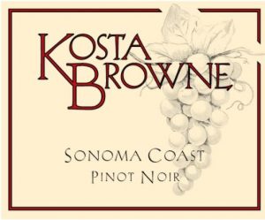 Kosta Browne, Sonoma Coast Pinot Noir 2017