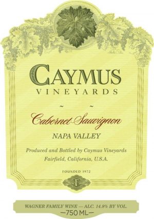 Caymus Vineyards, Cabernet Sauvignon 2020