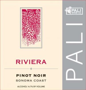 Pali Wine Co., Riviera, Pinot Noir 2017