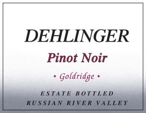 Dehlinger, Goldridge, Pinot Noir 2016