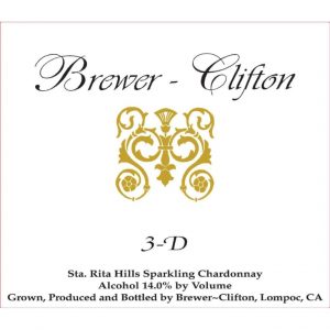 Brewer-Clifton 3D, Chardonnay 2017