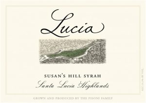Lucia, Susan's Hill, Syrah 2014