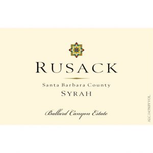 Rusack, Ballard Canyon Estate, Syrah 2014