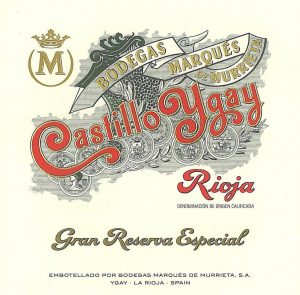 Marques de Murrieta, Castillo Ygay, Gran Reserva, Rioja 2010