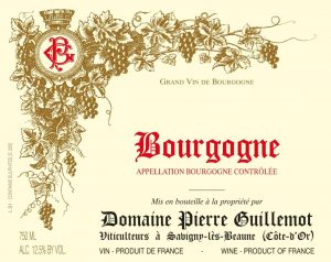 Domaine Pierre Guillemot, Bourgogne Cote dOr 2022