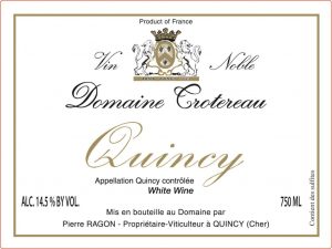 Domaine Trotereau, Quincy 2020