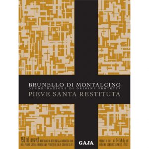 Gaja, Pieve Santa Restituta, Brunello di Montalcino 2012