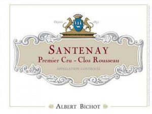 Albert Bichot, Clos Rousseau 1er Cru, Santenay 2016