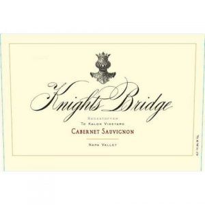 Knights Bridge, To Kalon Vineyard Cabernet Sauvignon 2012