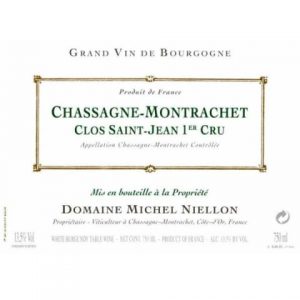 Domaine Michel Niellon Chassagne-Montrachet, Clos Saint-Jean 1er Cru 2015