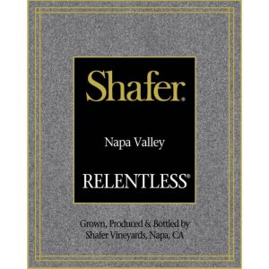 Shafer, Relentless Syrah 2013