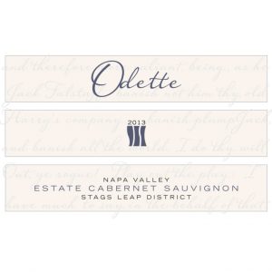 Odette Estate, Cabernet Sauvignon 2013